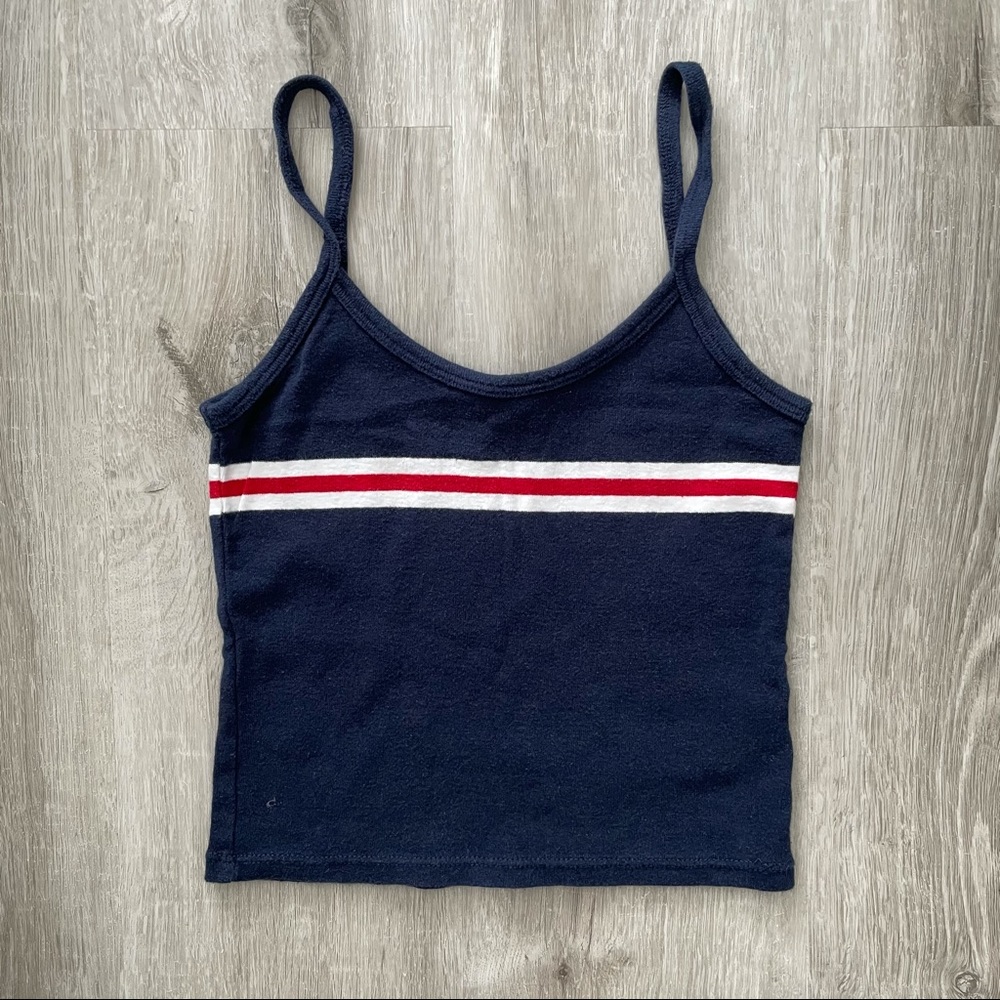 Brandy Melville / John Galt Red Stripe Skylar Tank